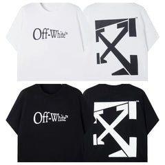 Off-White Classic Arrow Cross Logo Short Sleeve T-Shirt