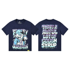 That's A Awful Lot Of Cough Syrup Frosty Juiceman T-Shirt - Navy